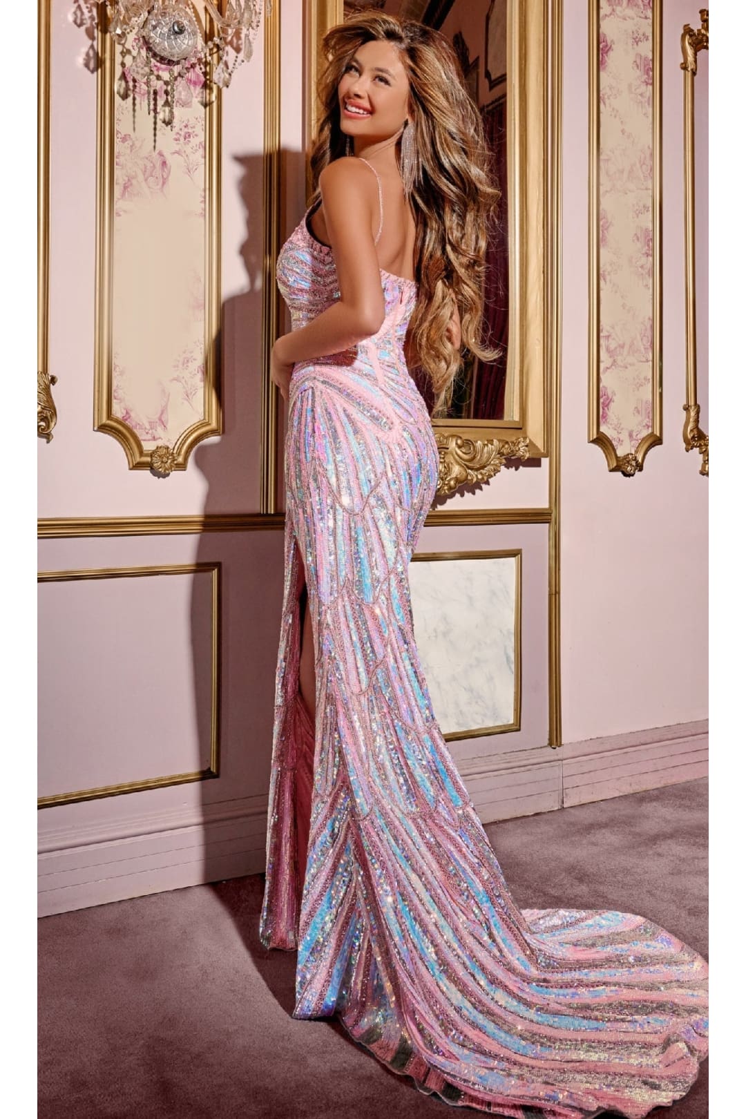 Long Prom Dress: Jovani D5722 - Apparel & Accessories > Clothing > Dresses