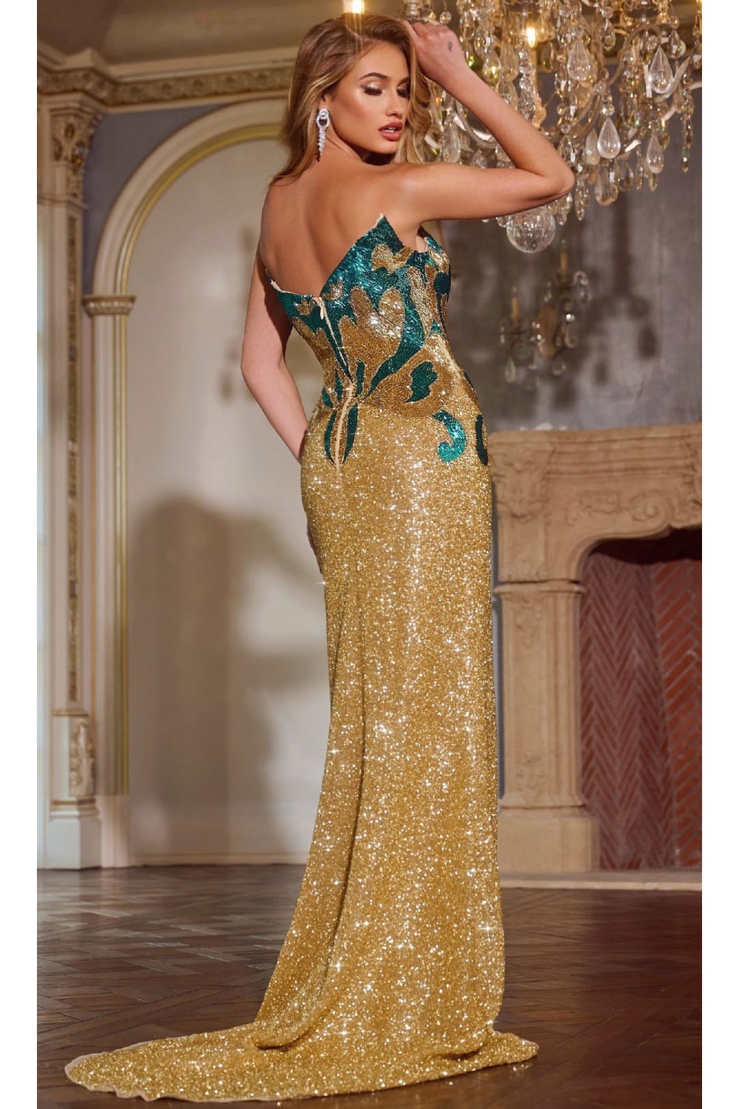 Long Prom Dress: Jovani D5723 - Apparel & Accessories > Clothing > Dresses