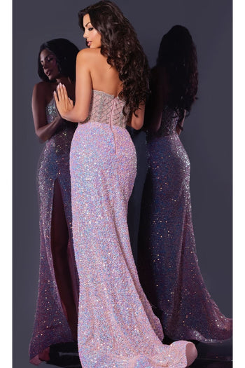 Long Prom Dress: Jovani D5742 - Apparel & Accessories > Clothing > Dresses