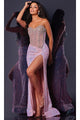 Long Prom Dress: Jovani D5742 - Pink / Apparel & Accessories > Clothing > Dresses