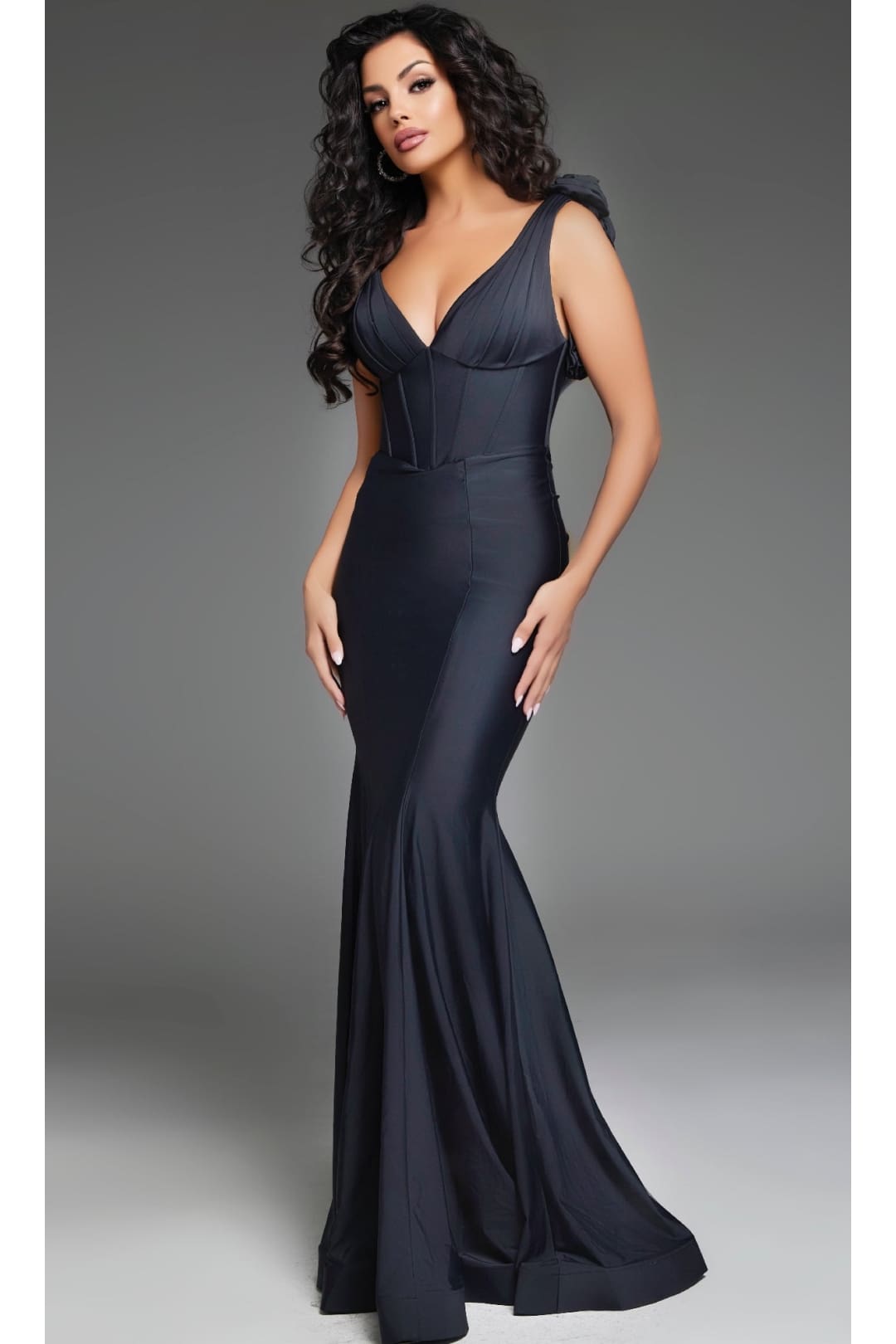 Long Prom Dress: Jovani D5810 - Apparel & Accessories > Clothing > Dresses