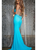Long Prom Dress: Jovani D5821