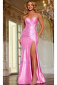 Long Prom Dress: Jovani D5988 - Pink / Prom