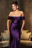 Long Prom Dress Ruched Mermaid Sleeveless Gown By Royal Queen RQ8189B - Dress