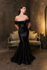 Long Prom Dress Ruched Mermaid Sleeveless Gown By Royal Queen RQ8189B - Dress