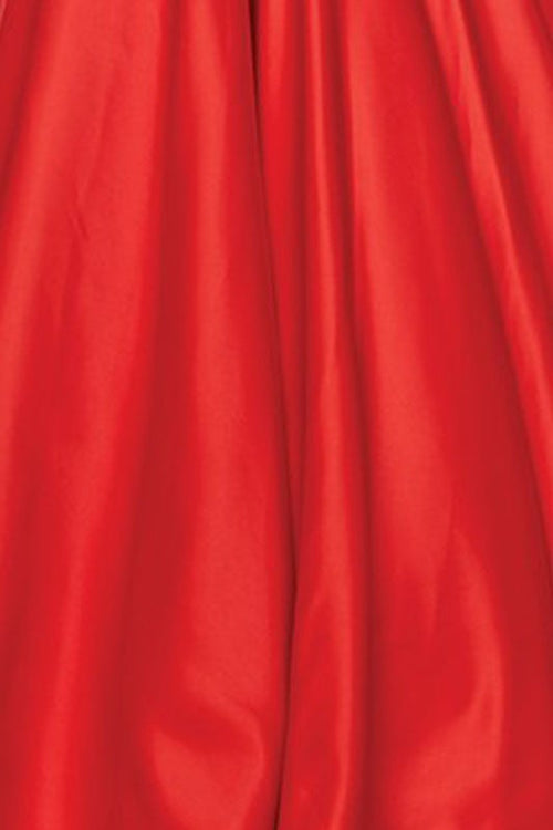 Juliet Red/Black Long Formal Dresses