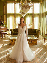 Long Sleeve Bridal Gown by GLS Gloria GL3530