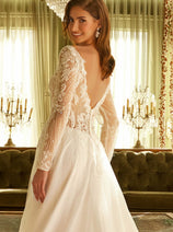 Long Sleeve Bridal Gown by GLS Gloria GL3530