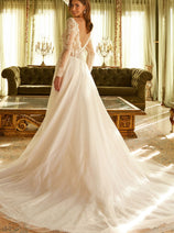 Long Sleeve Bridal Gown by GLS Gloria GL3530
