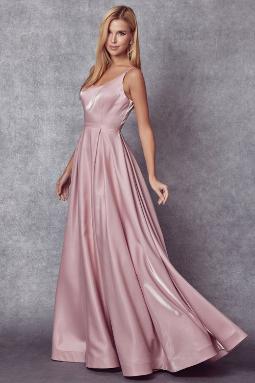 Juliet Mauve Long Formal Dresses