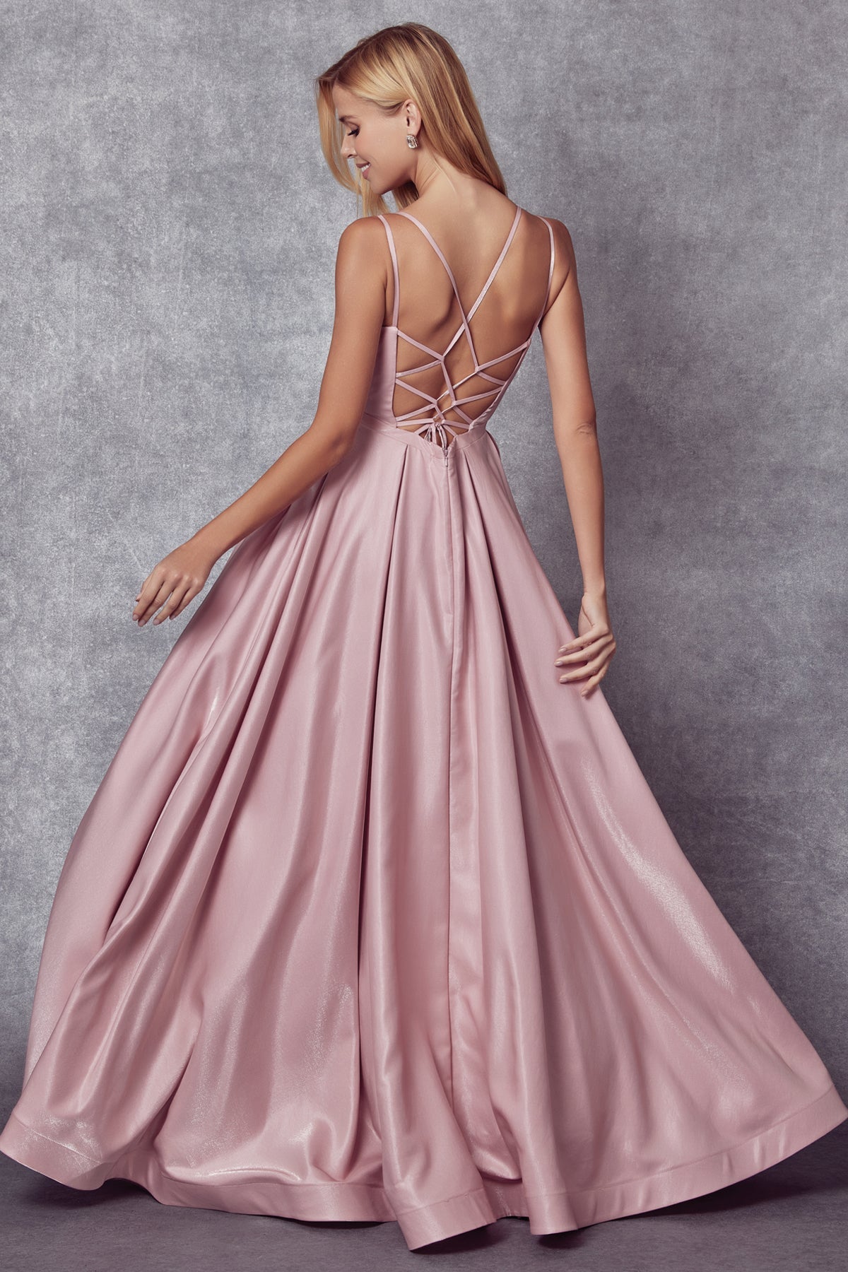 Juliet Mauve Long Formal Dresses