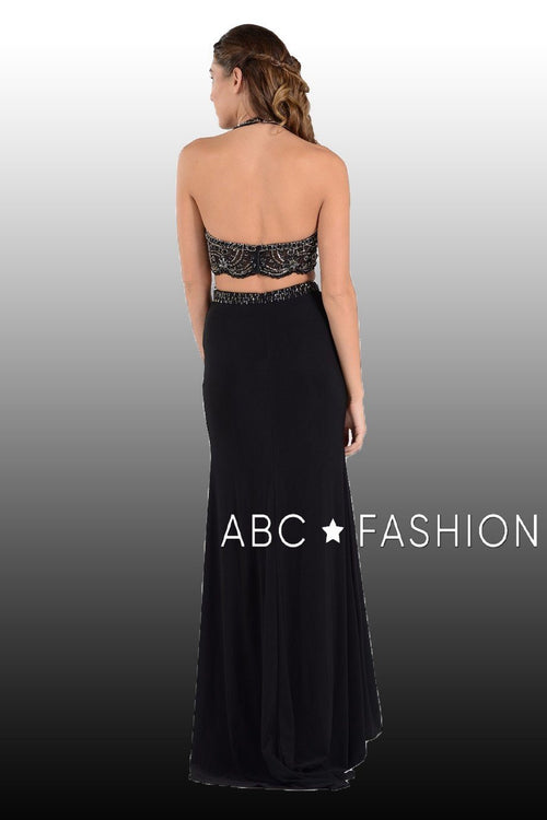 Poly USA Green Long Formal Dresses