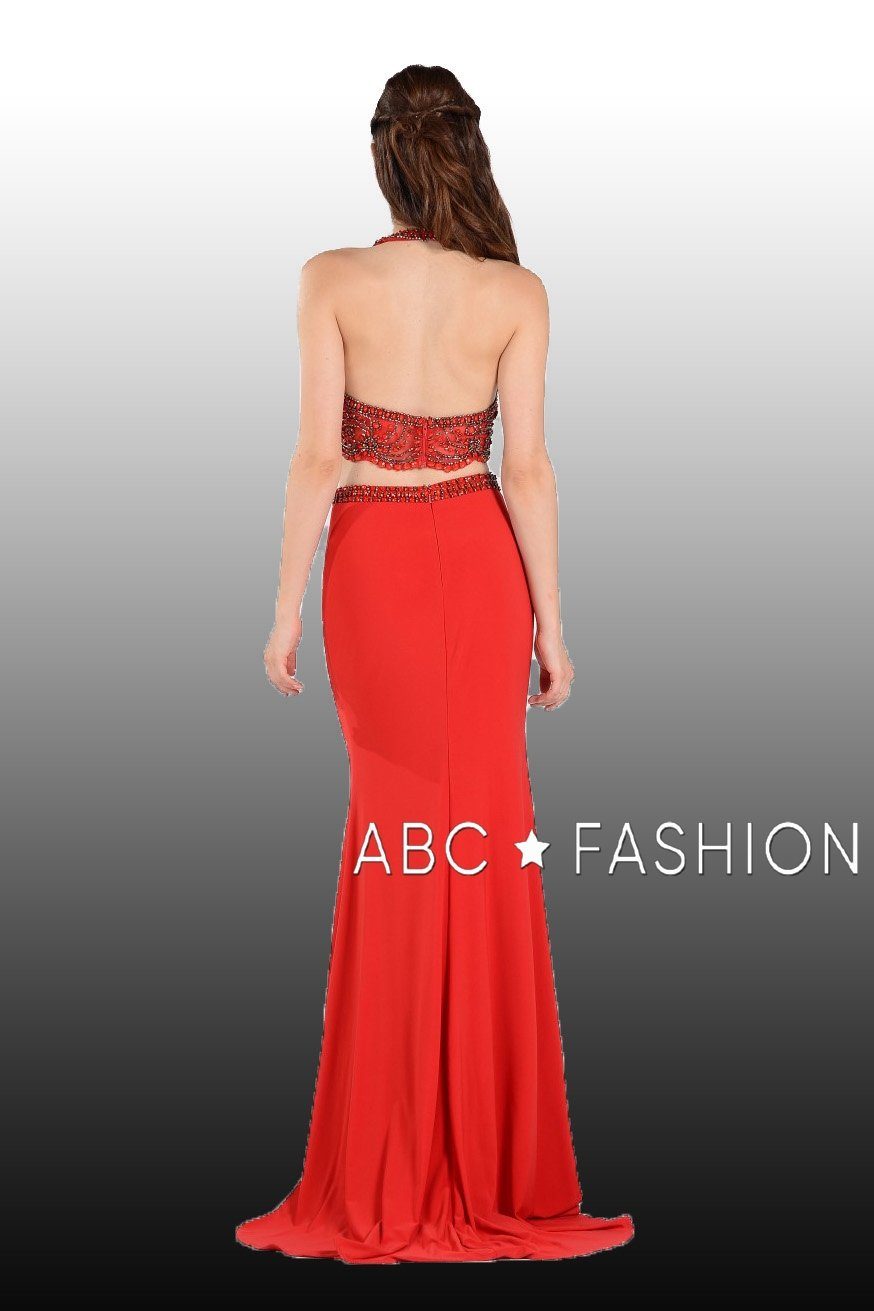 Poly USA Green Long Formal Dresses