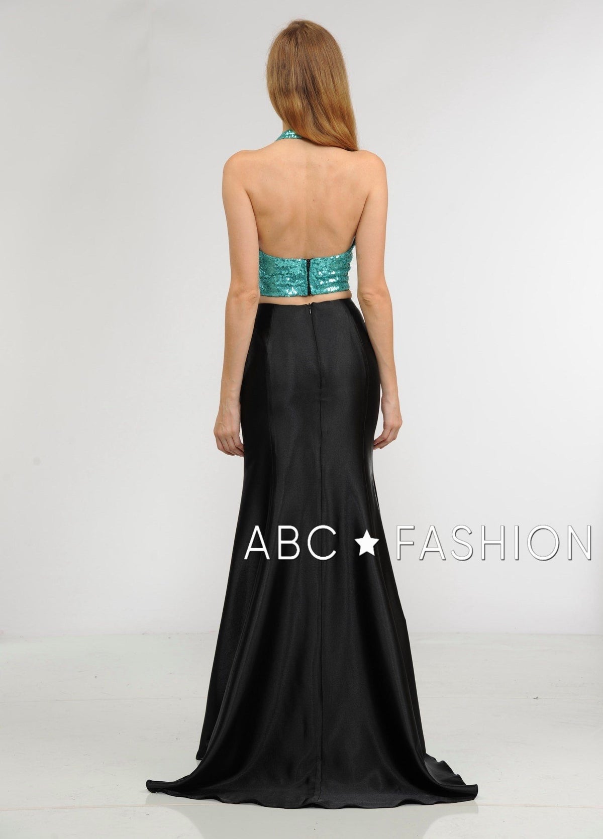 Poly USA Rose Gold Long Formal Dresses