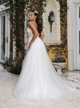 Long Wedding Dress Strapless A-Line Bridal Gown By Royal Queen RQ8184