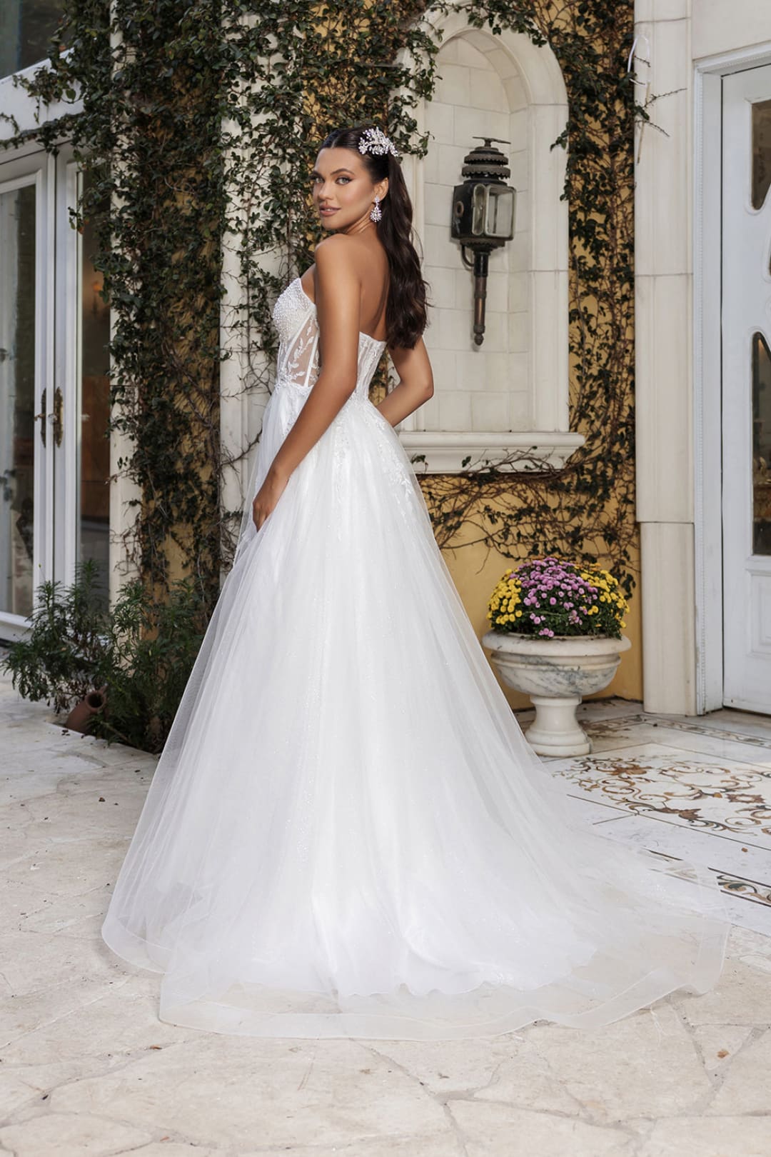 Long Wedding Dress Strapless A-Line Bridal Gown By Royal Queen RQ8184 - Dress