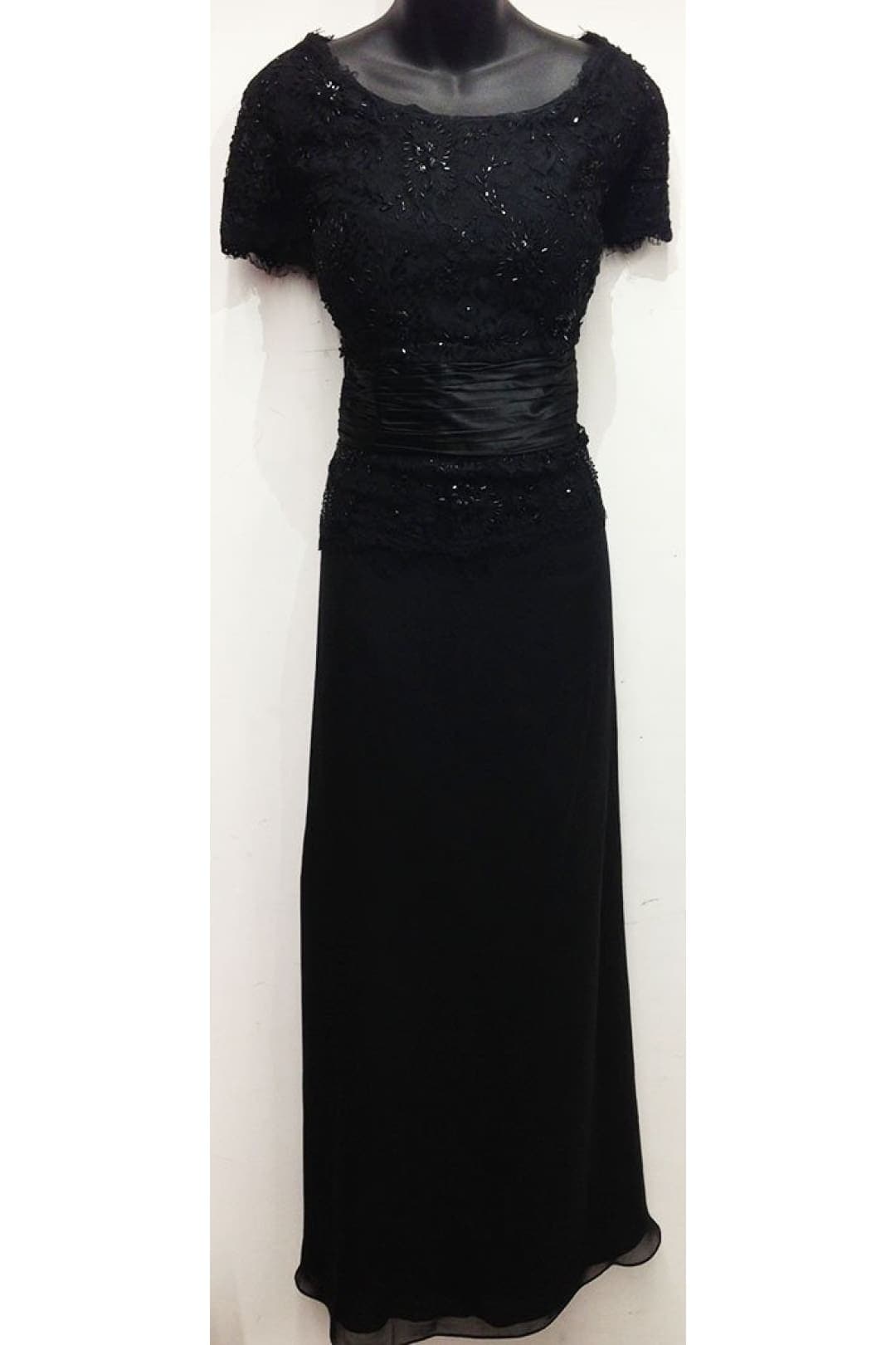 Magnificent Mother of Groom Dress - BLACK / L - Dresses