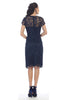 May Queen MQ1106 Short Lace Mother Of The Bride Dress - Dress