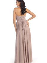 Mocha Bridesmaid Dresses-Inexpensive MQ1145 Sweetheart