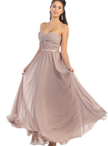 Mocha Bridesmaid Dresses-Inexpensive MQ1145 Sweetheart