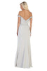 Elegant Form Fitting Evening Dress