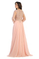 May Queen MQ1615 Embroidered Plus Size Mother Of The Bride Long Dress - Dress
