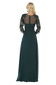 May Queen MQ1637 3/4 Sleeves Plus Size Mother Of The Bride Dress - Dress
