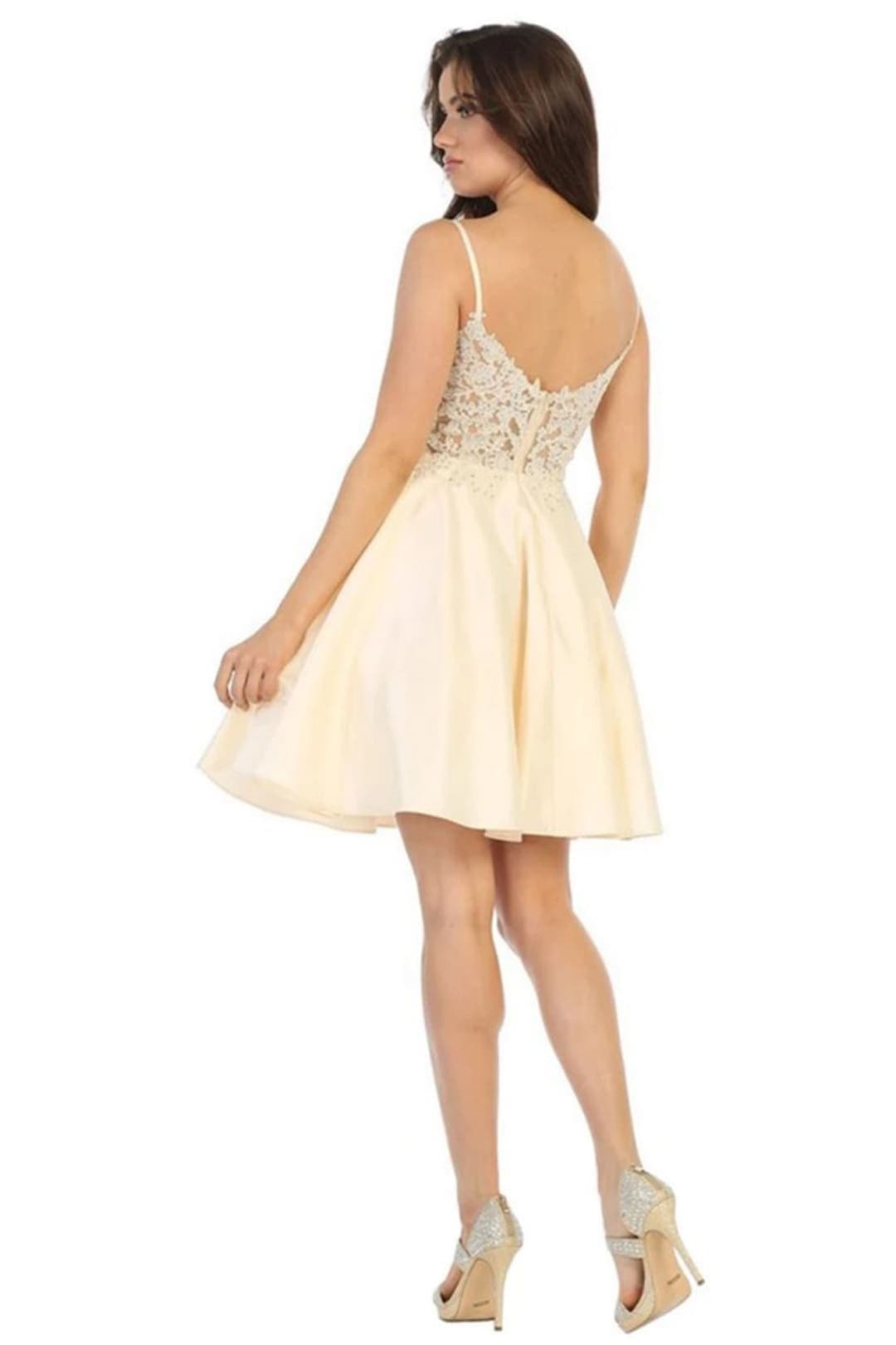 Taffeta Short Prom Dress