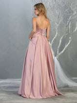 Sorority Formal Dress For Rush By May Queen MQ1678  Long Outfit