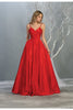 Modern Evening Gown - Red / 2