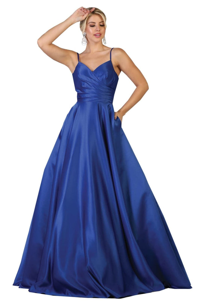 Modern Evening Gown - Royal / 2