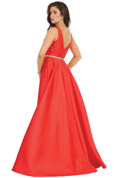 Simple Sleeveless Prom Dress