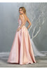Simple Sleeveless Prom Dress