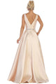 Simple Sleeveless Prom Dress