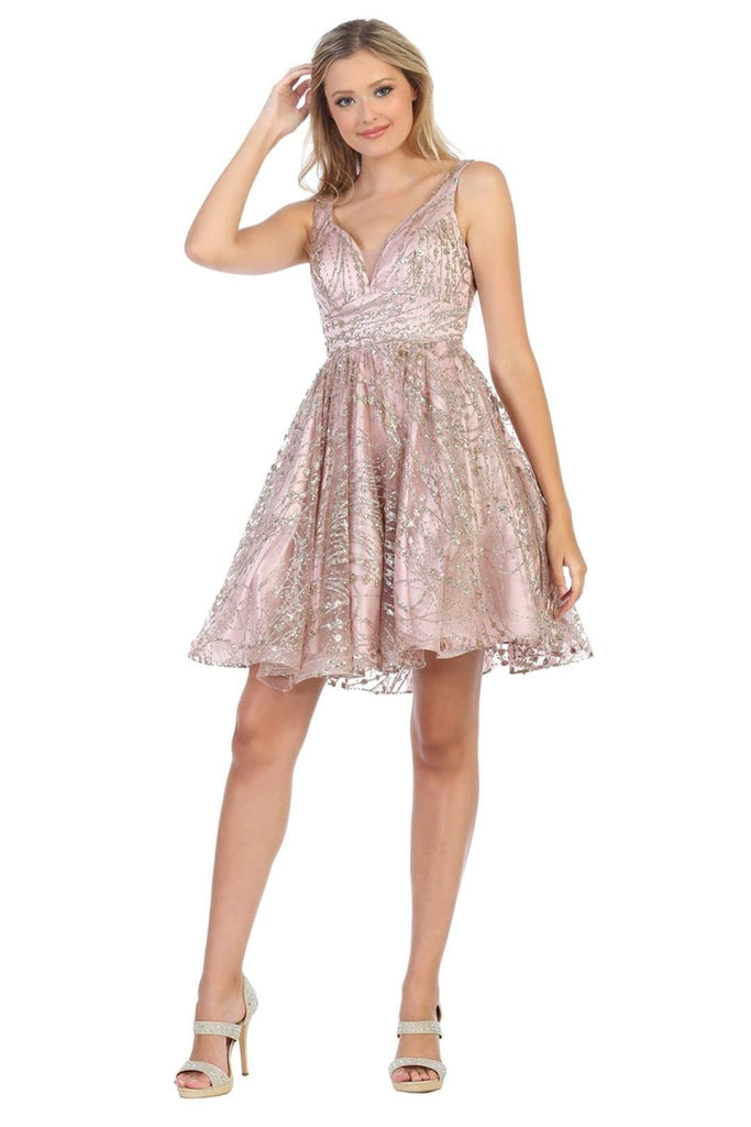 Homecoming Short Dress - MAUVE / 4