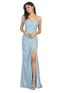 Prom Dress Long - BABY BLUE / 4