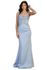Prom Long Dresses And Plus Size - DUSTY BLUE / 4