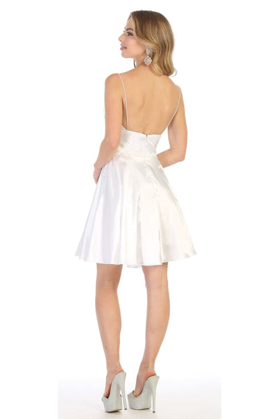 white short quince dresses House of Wu 52444 Cold Shoulder Short Quinceanera Dress