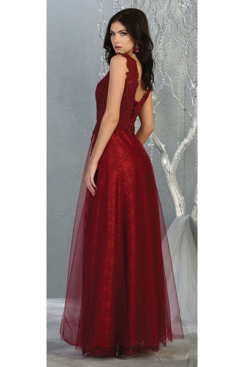 Special Occasion A-line Embroidered Dress