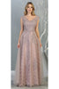 Special Occasion A-line Embroidered Dress