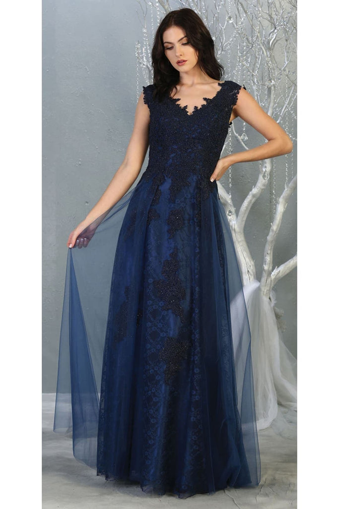 Special Occasion A-line Embroidered Dress