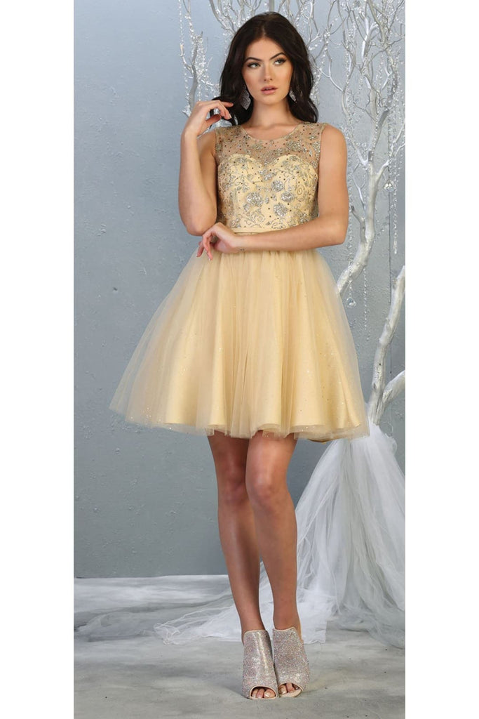 Glitter Bridesmaids Dress