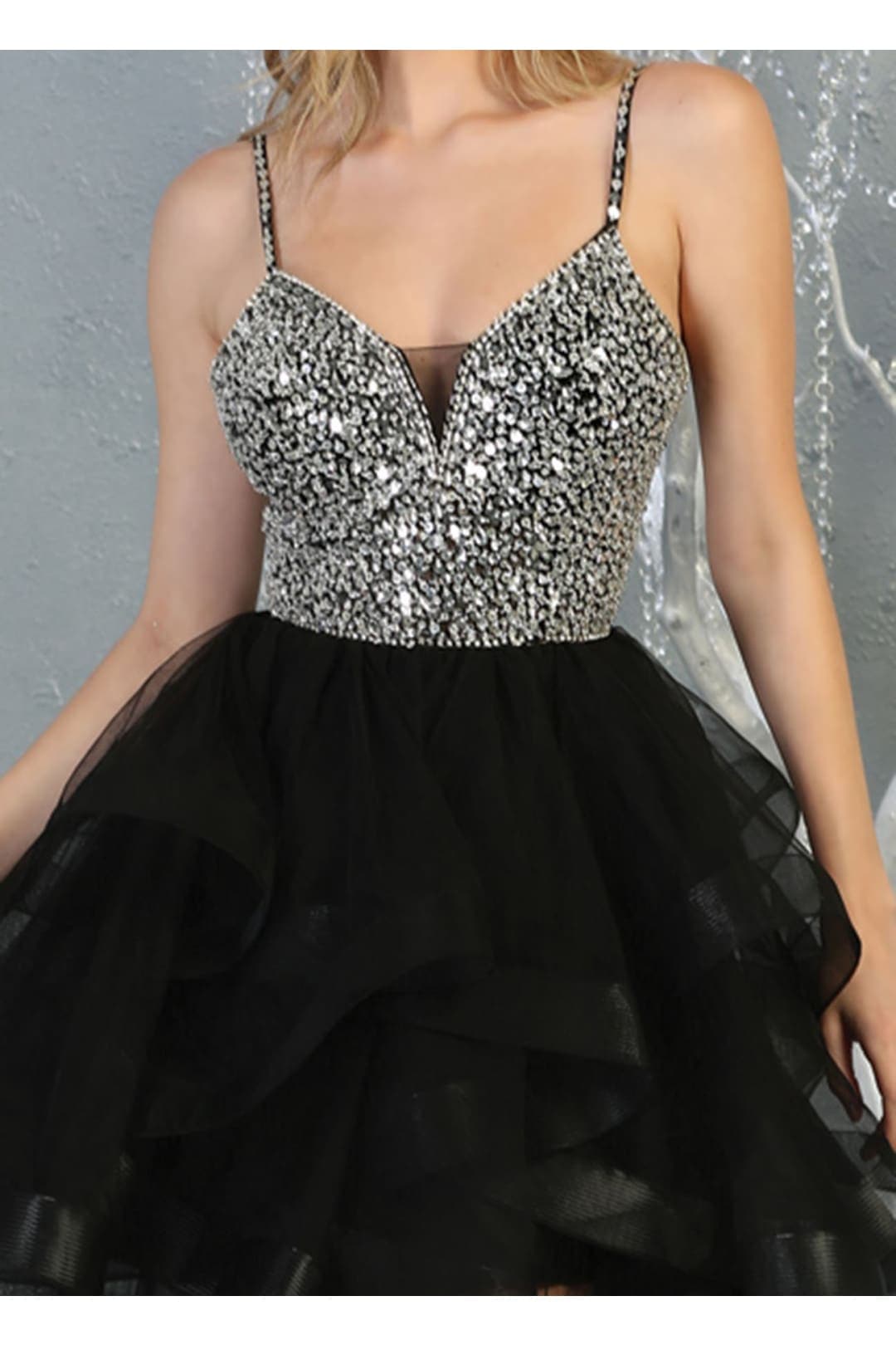 Layered Short Prom Dress