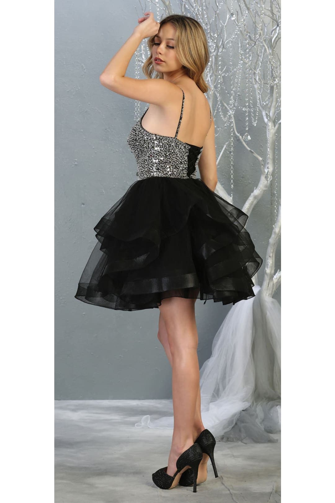 Layered Short Prom Dress