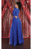 Long Sleeve Stretchy Gown - LA1835