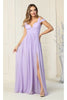 Long Bridesmaids Cold Shoulder Dress