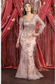 Modest Plus Size Formal Evening Gown - Dresses