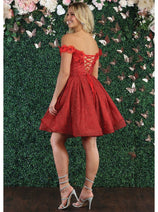 Red Graduation Dress | Commencement Ceremony Party Outfit by MQ1854