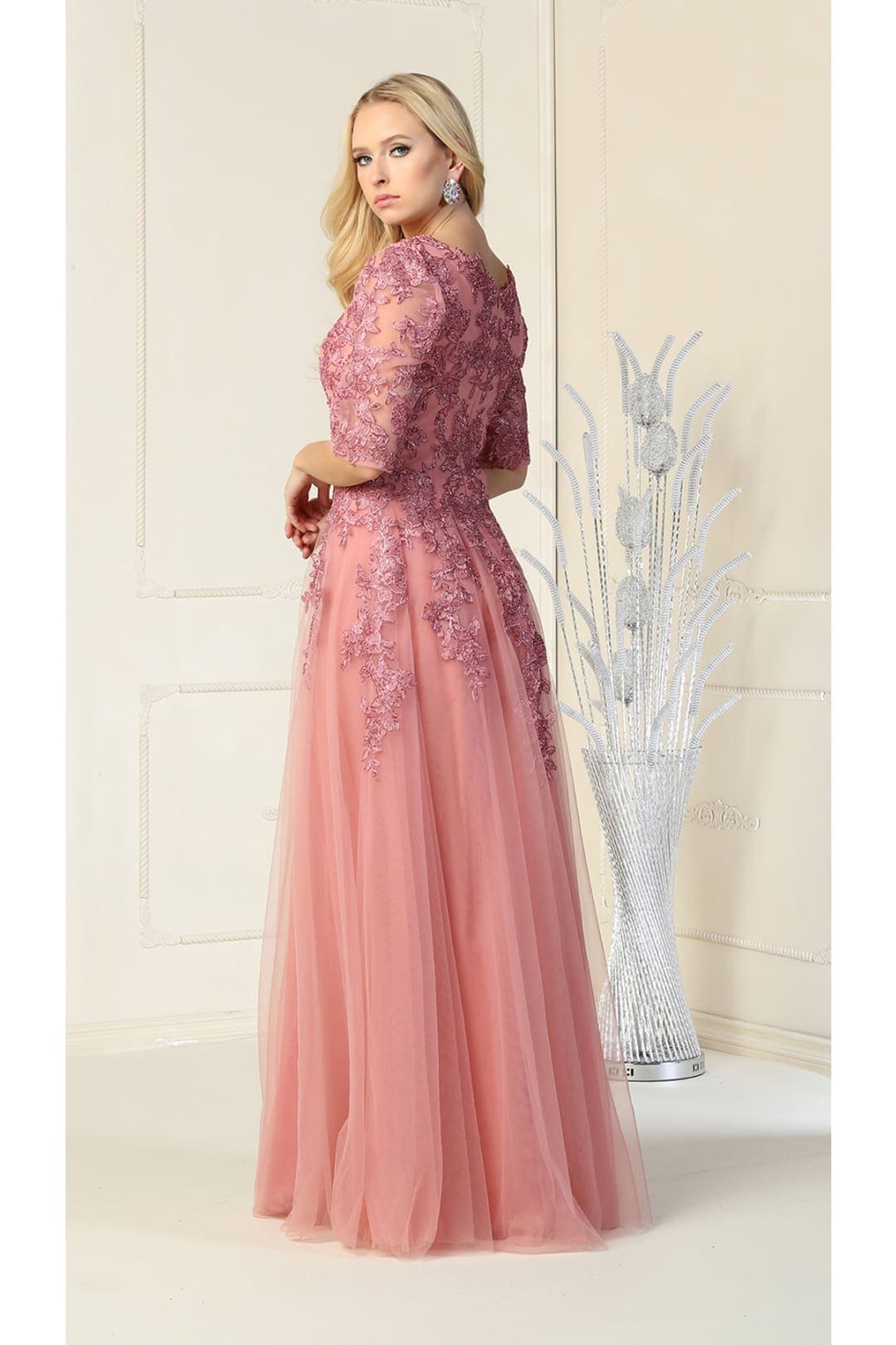 Designer Plus Size Mother of the Bride Dresses with Sleeves