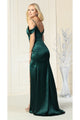 Satin Bridesmaids Elegant Gown